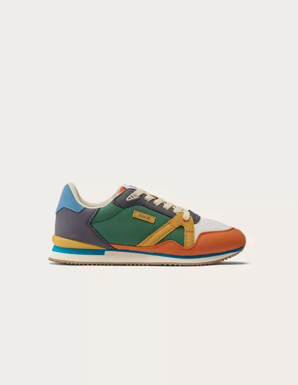 Terracotta/Ivory/Mustard