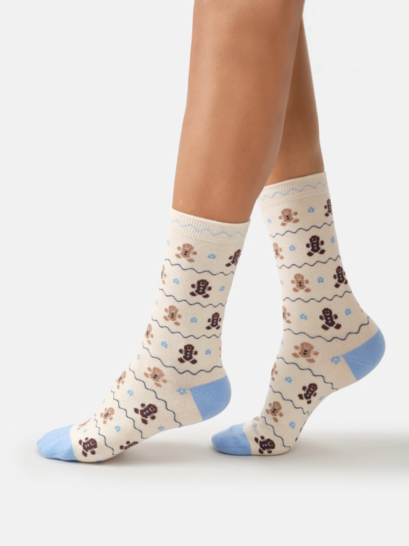 Socken Modell: Sweet & Spice Gingerbread