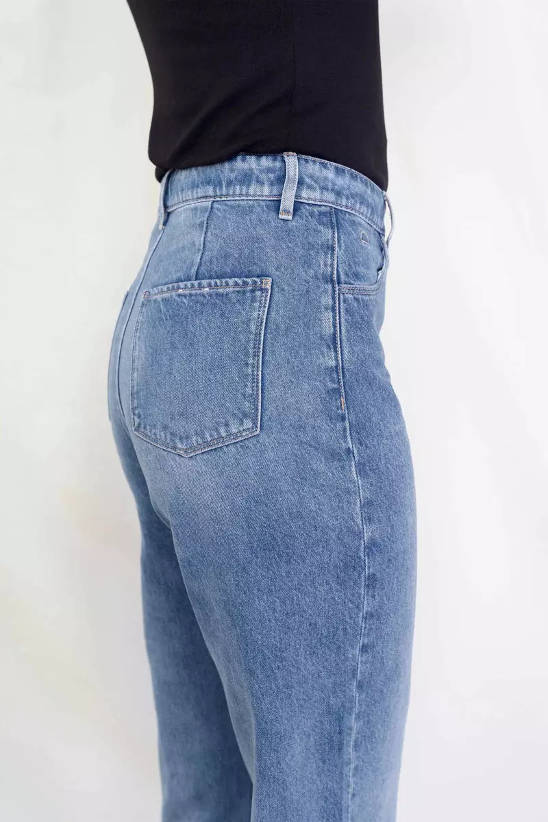 Jeanshose Wide Straight Modell: Minimal