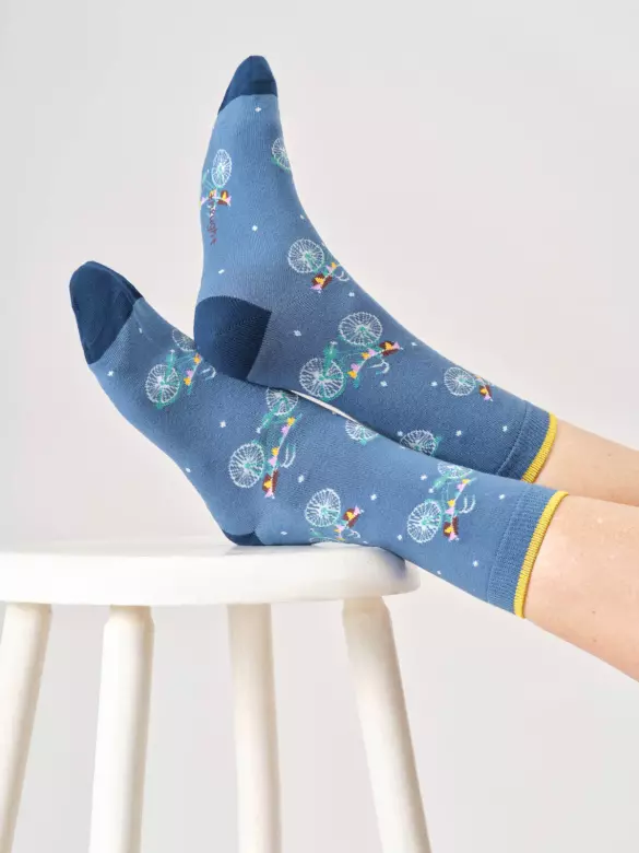 Socken Modell: Bunting Bike