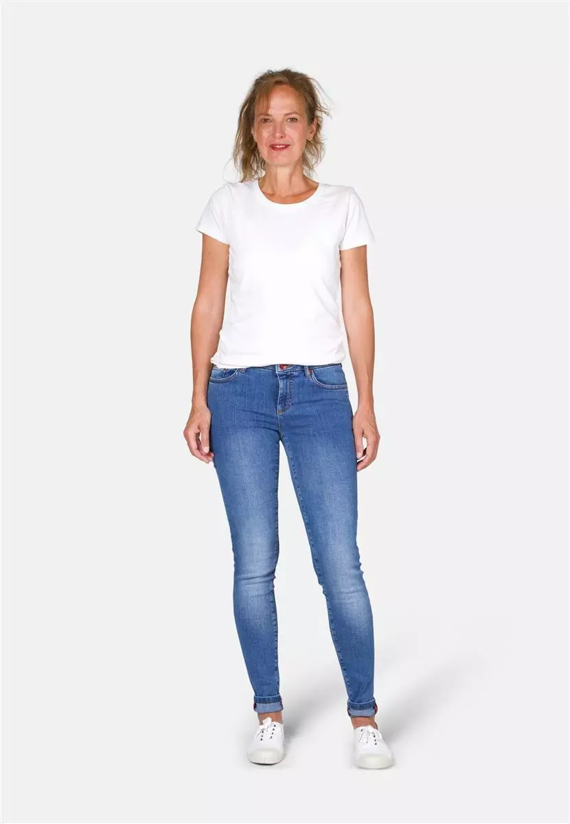 Skinny Fit-Jeans Modell: Rosa
