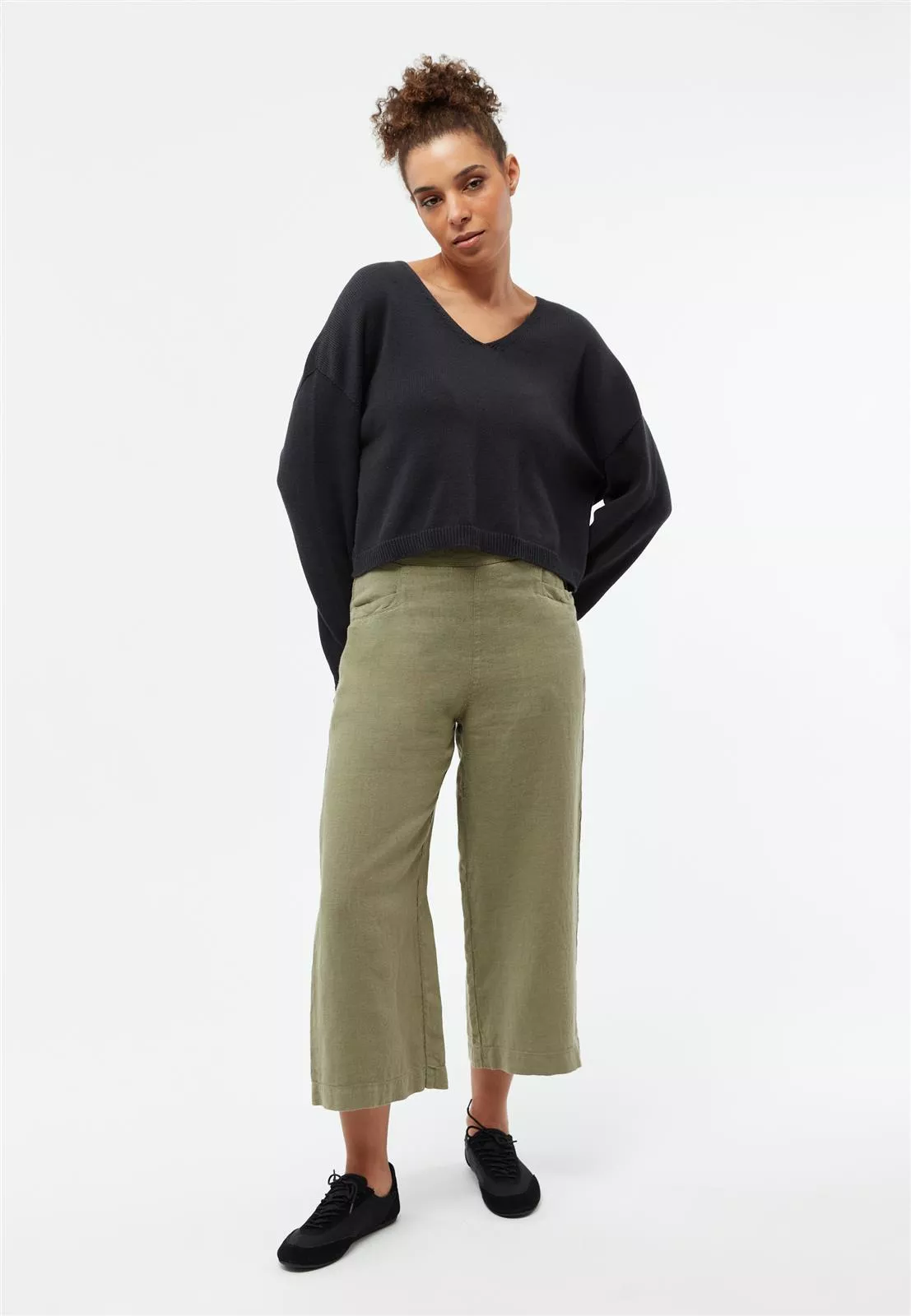 Leinen Culotte Modell: Fay
