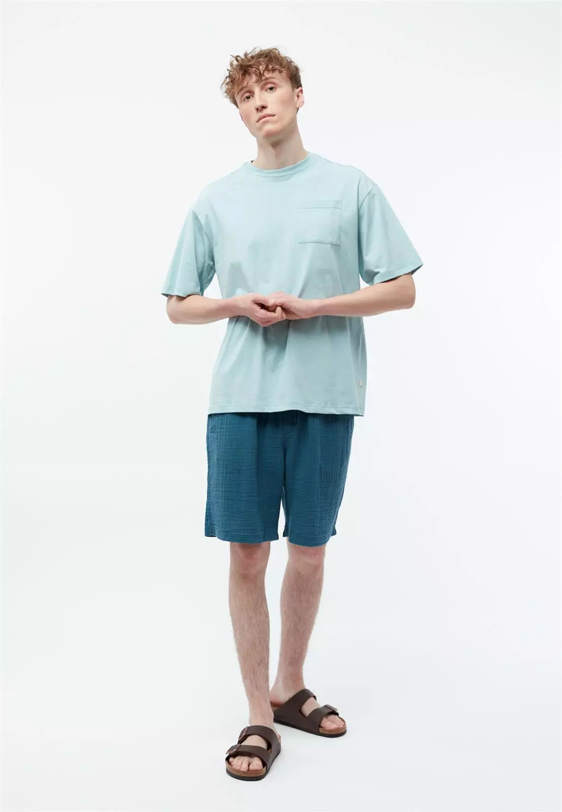 Musselin-Shorts Modell: Pascal GOTS