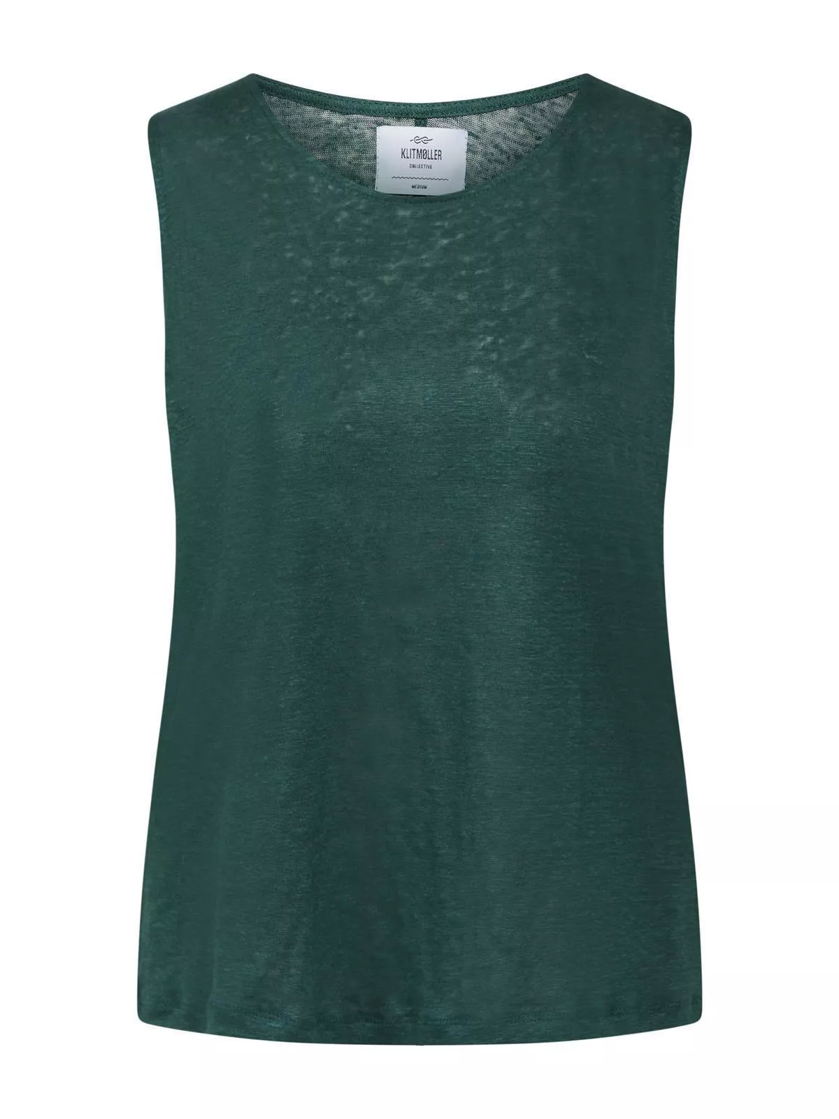 Leinen Tank Top Modell: Dee