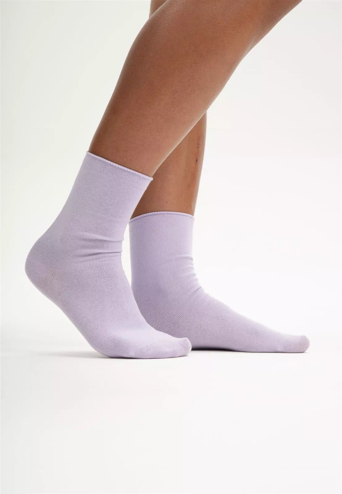 Rollsaum Socken, 2er Pack
