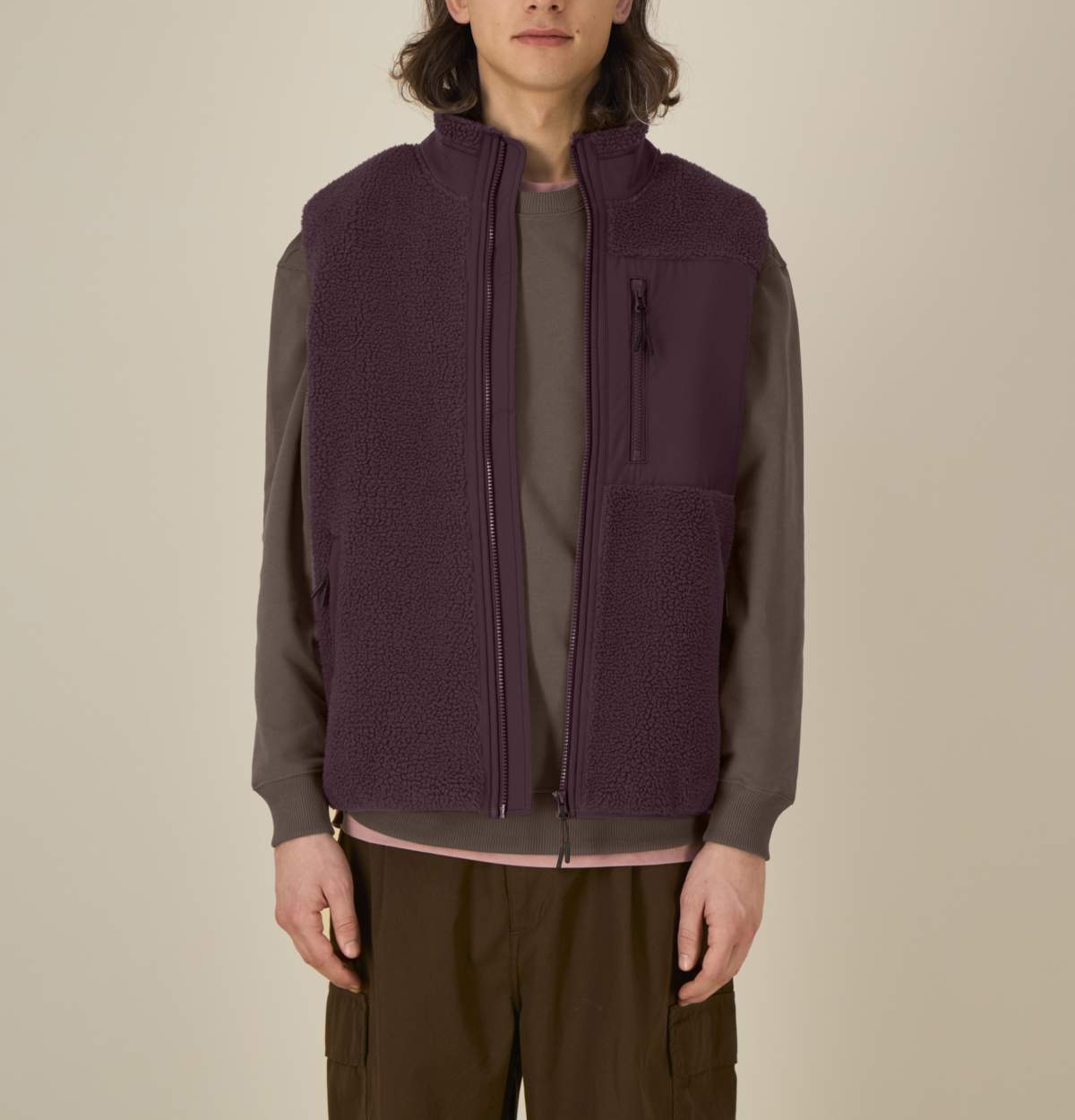 Fleece-Weste Modell: Lin