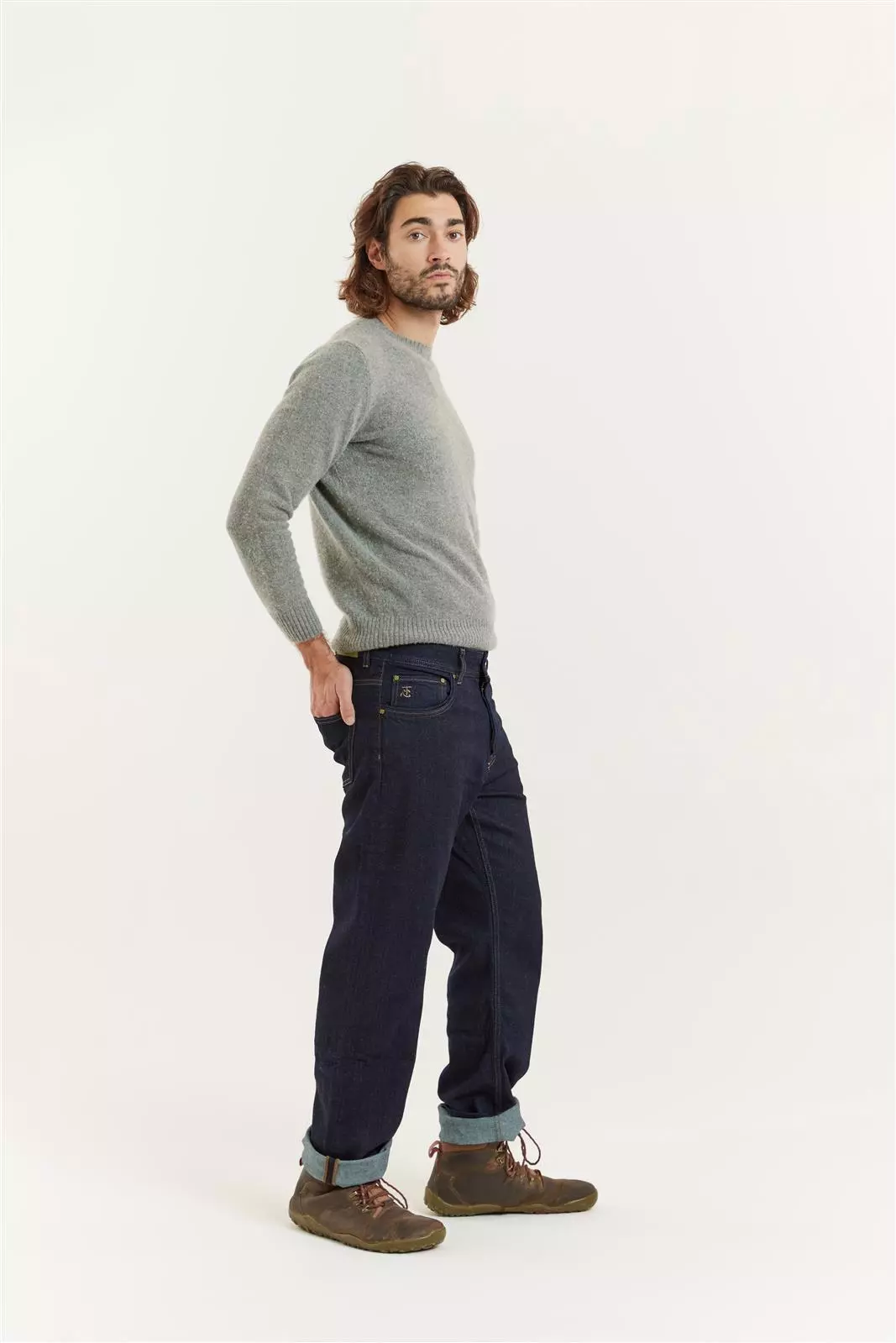 Copy of 2023flax_loom10131.jpg Tencel Regular Fit Hose Modell: Satch