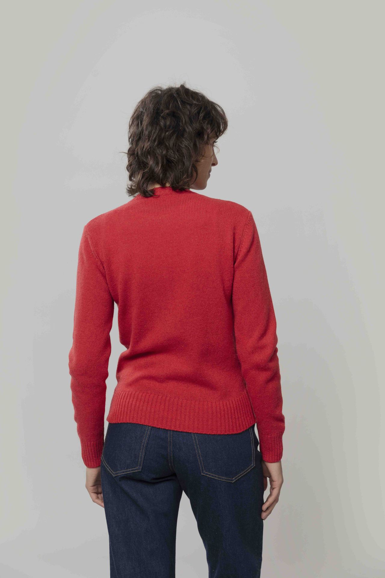 Wollpullover Modell: Laura
