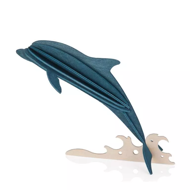 Holzdekoration Modell: Dolphin 15cm