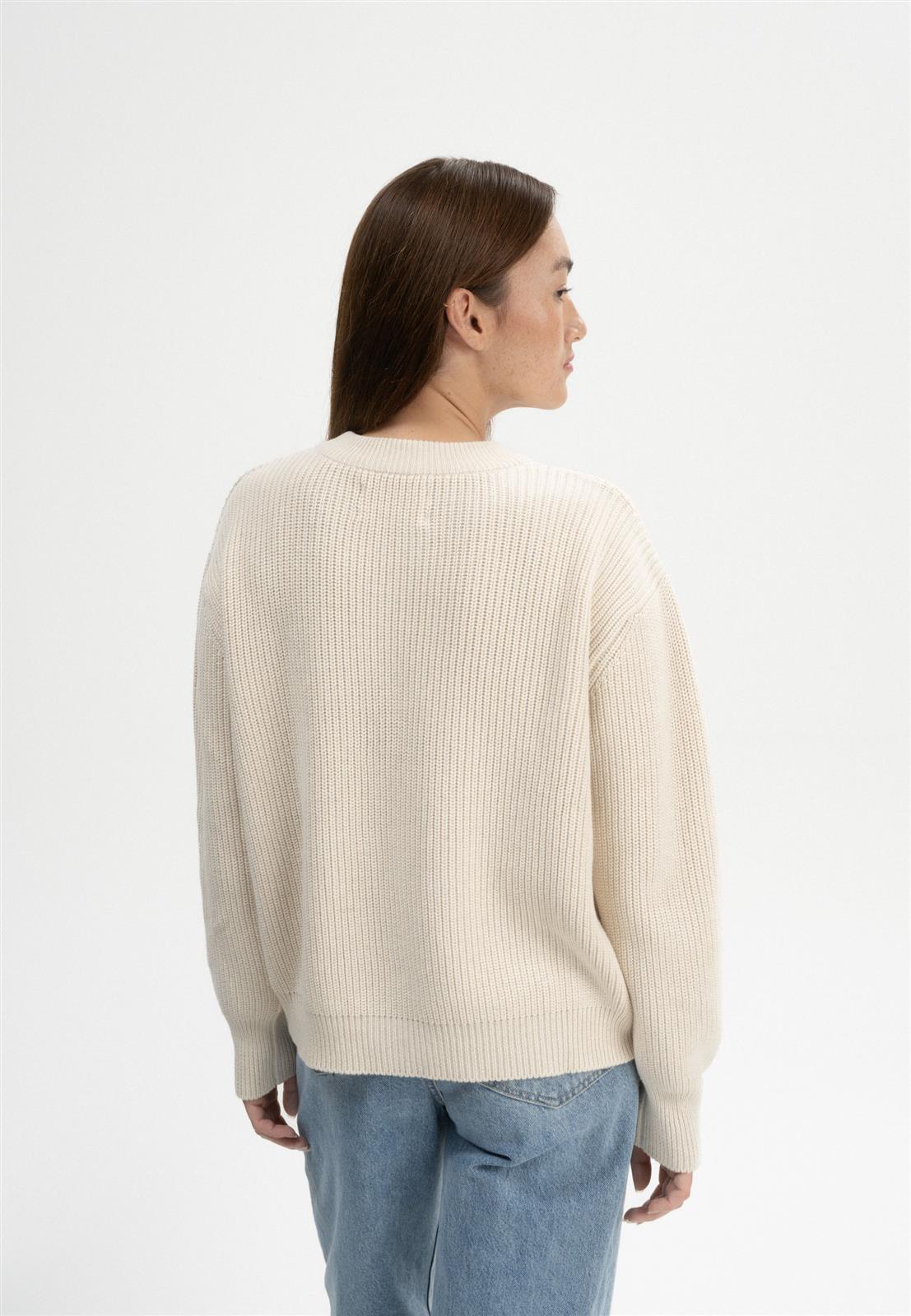 Rippstrick Pullover Modell: Adah