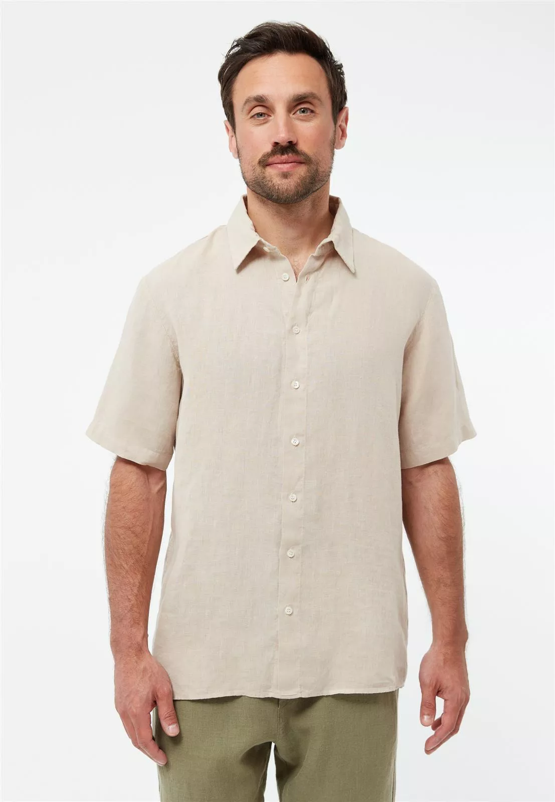 Leinen Kurzarmhemd Modell: Koda