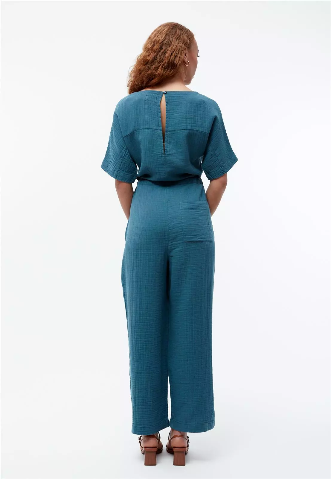 Musselin-Jumpsuit Modell: Kayla GOTS