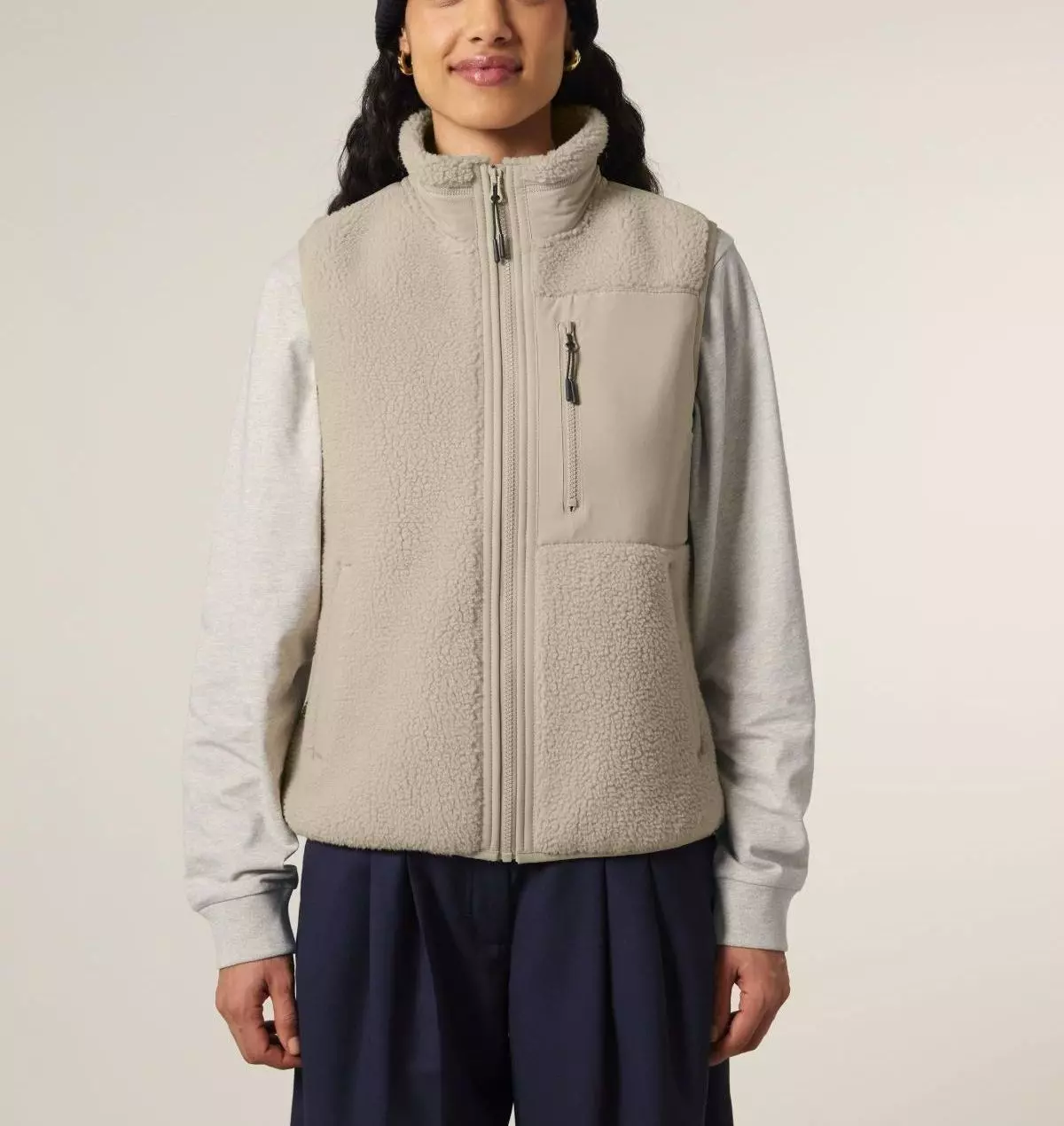 Fleece-Weste Modell: Lin