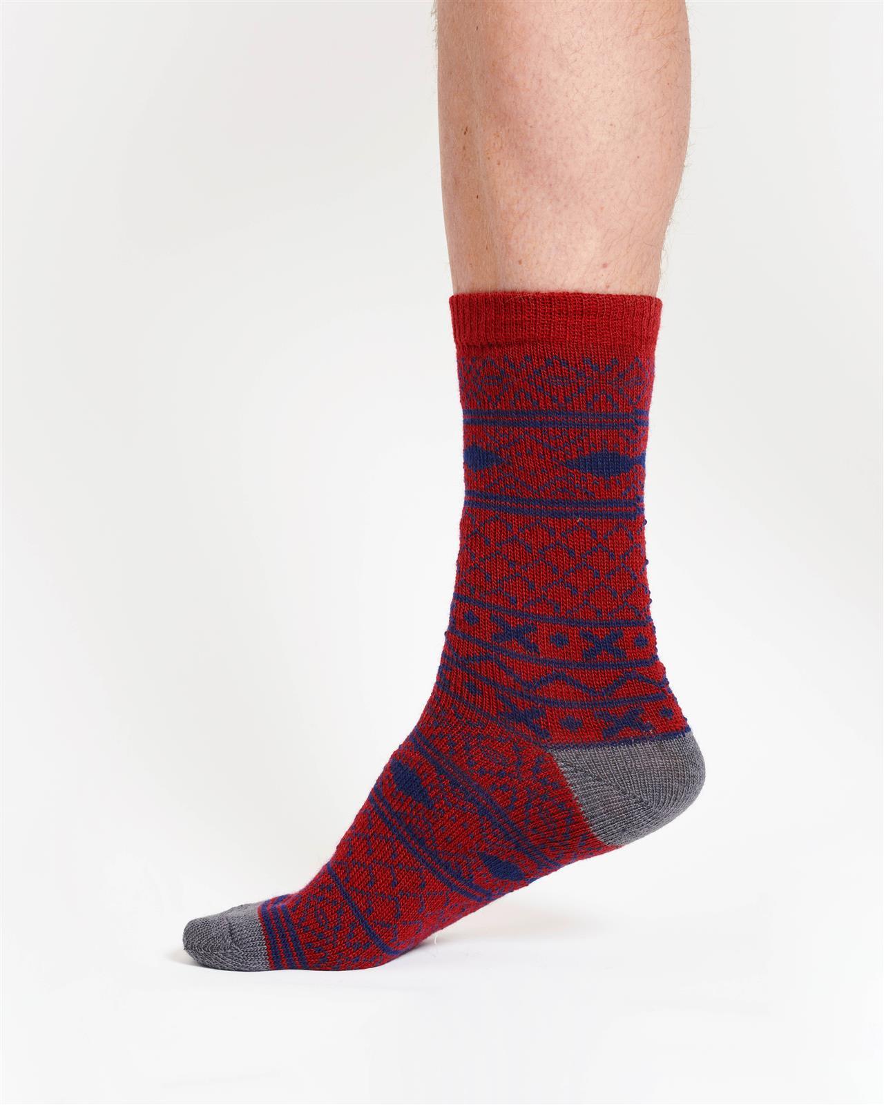 Woll-Socken Modell: Pattern