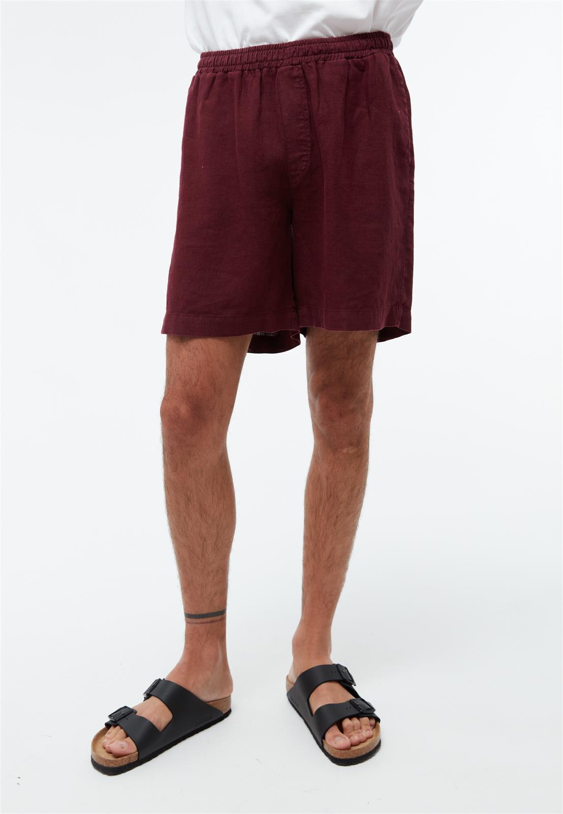 Leinen Shorts Modell: Laurin