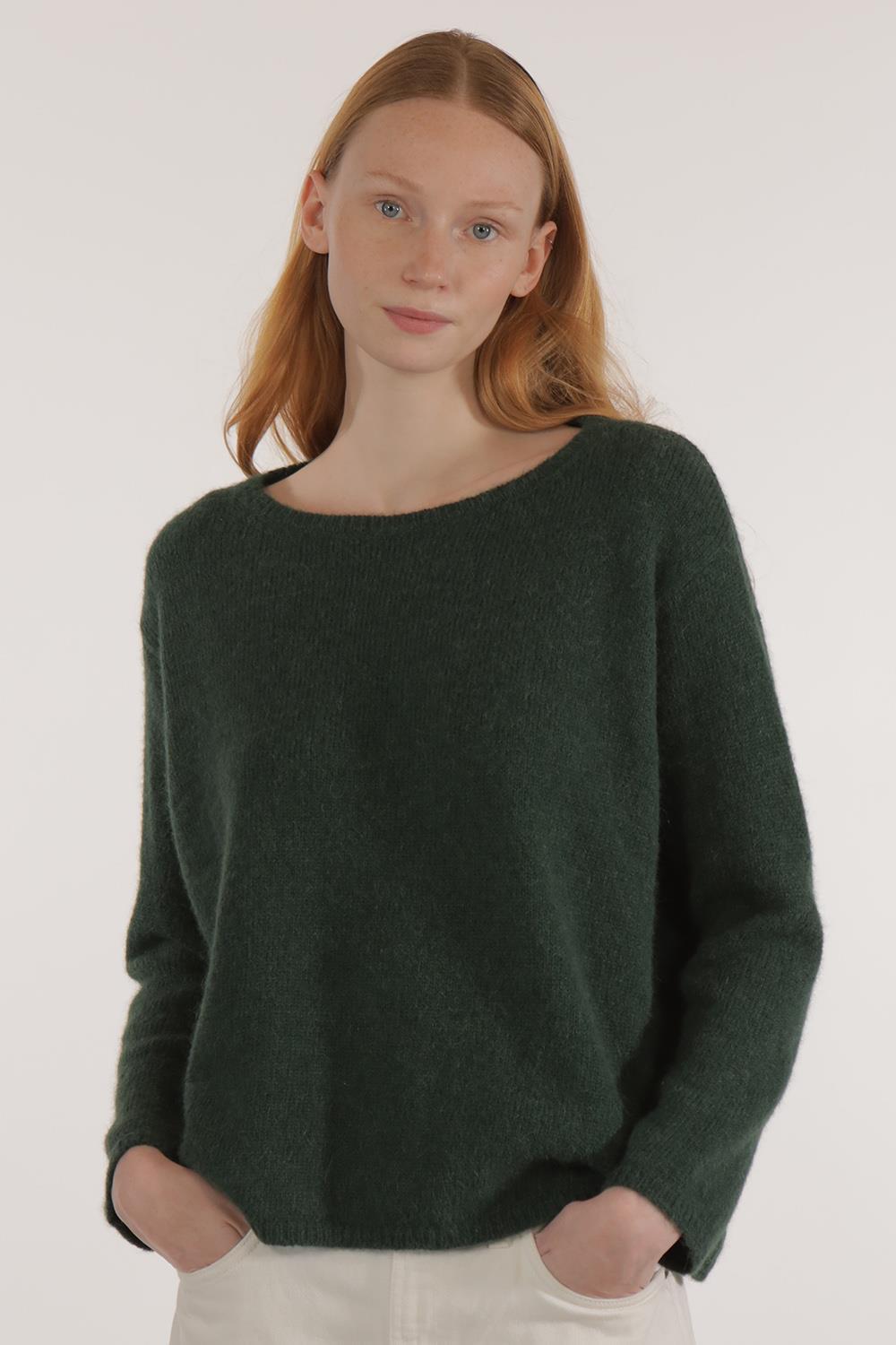 Alpaka Strickpullover Modell: Aurore