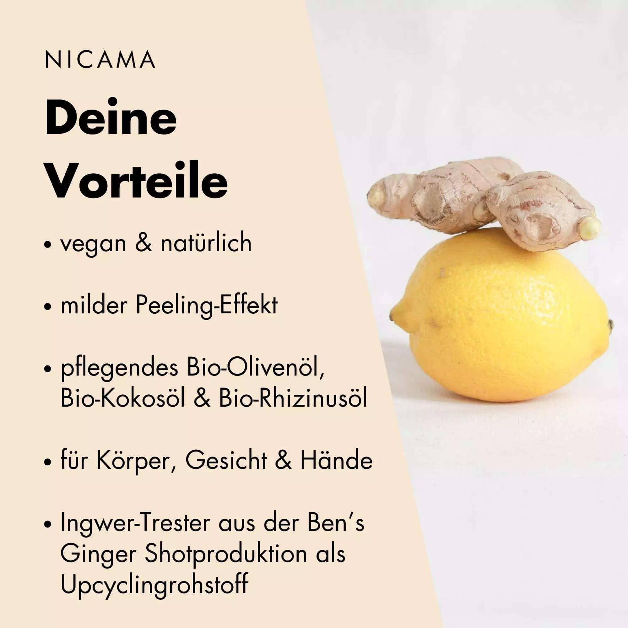 Upcyclingseife Peelingeffekt