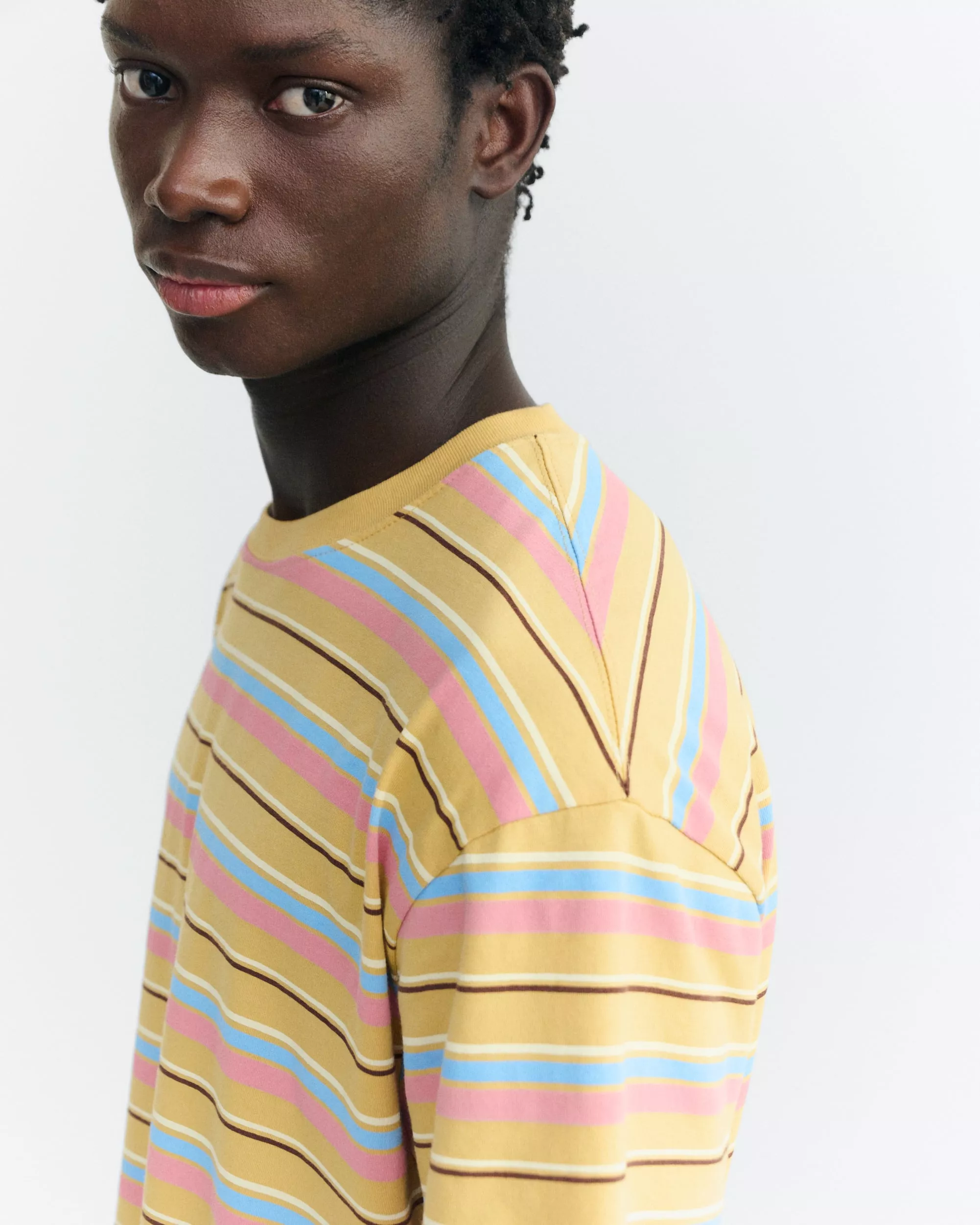 Streifen T-Shirt Modell: Aaron