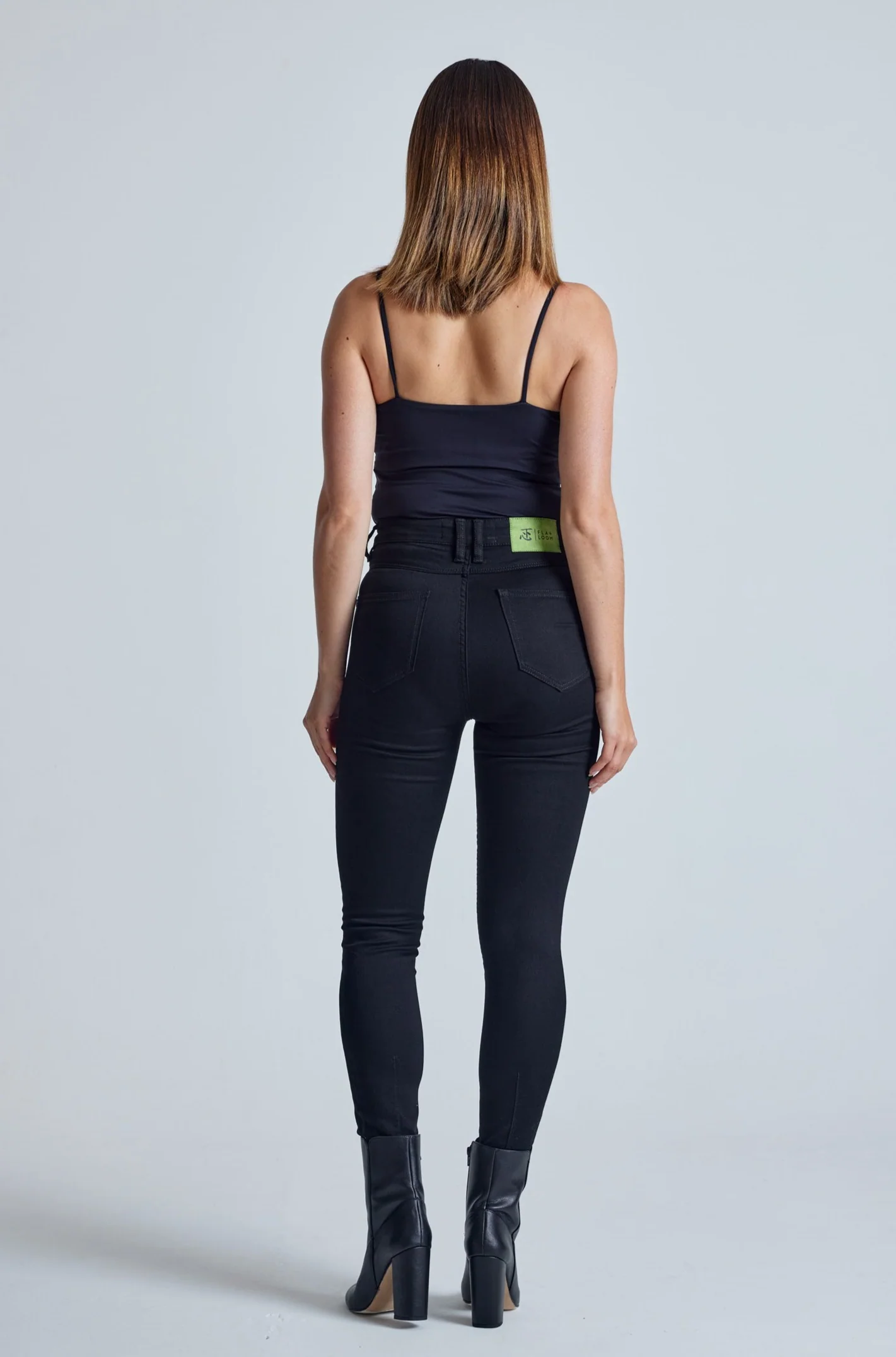 High Waist Skinny Jeans Modell: Nina