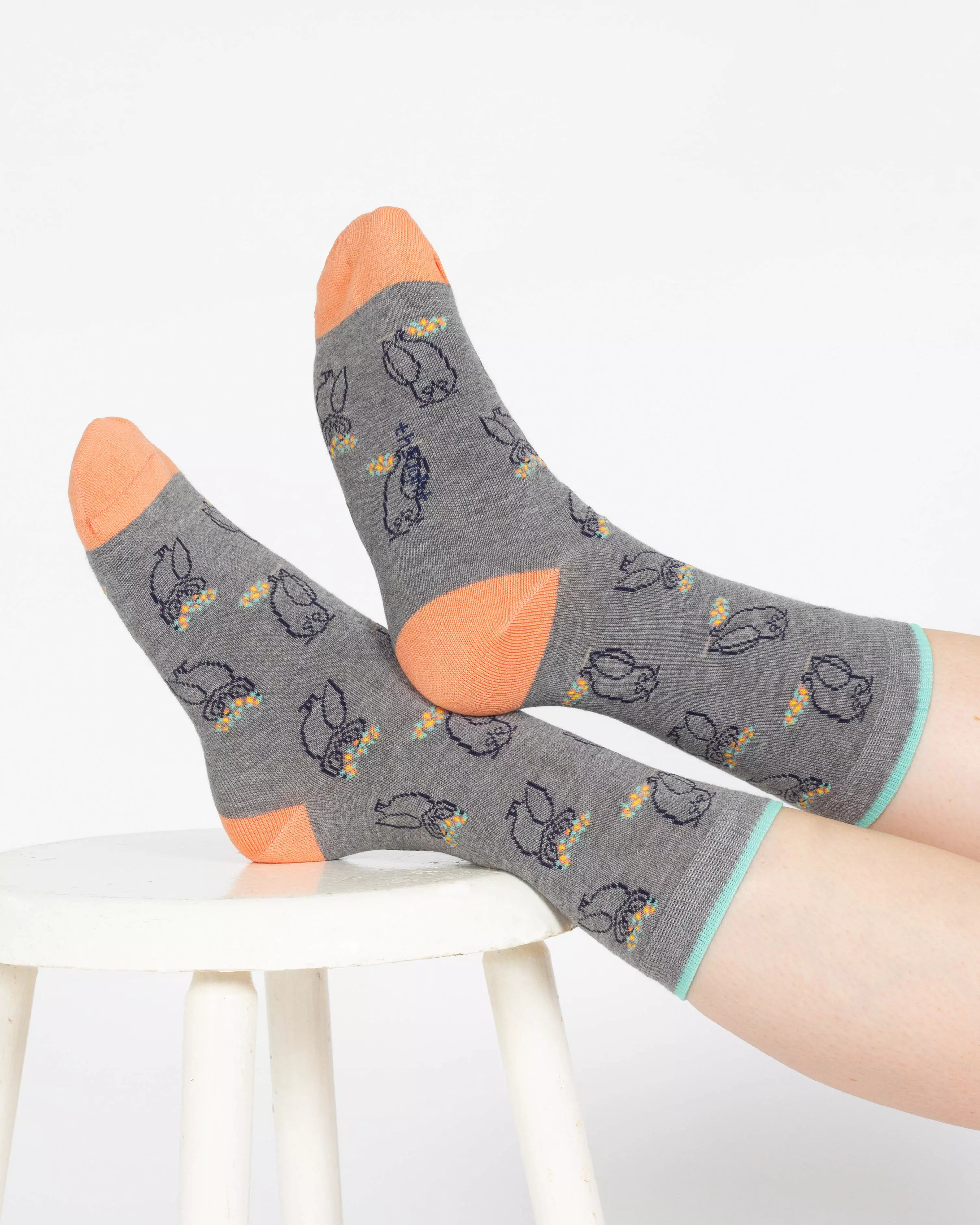 Socken Modell: Outline Animal