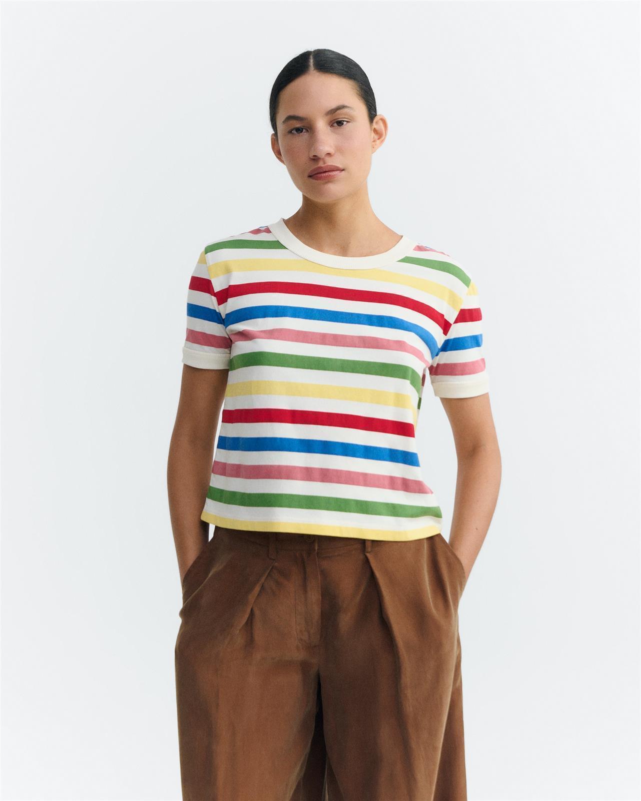 Streifen T-Shirt Modell: Zowie