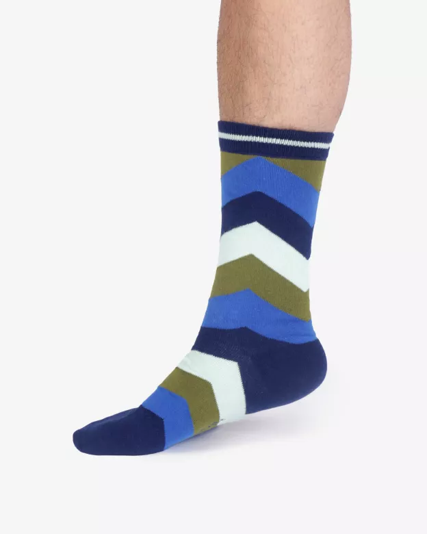 Socken Modell: Zic Zac Stripe