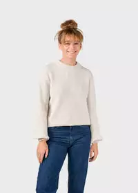 Gerda_knit-Knitted_sweaters-KC1628-Pastel_sand_200x.jpg Merino-Pullover Modell: Gerda