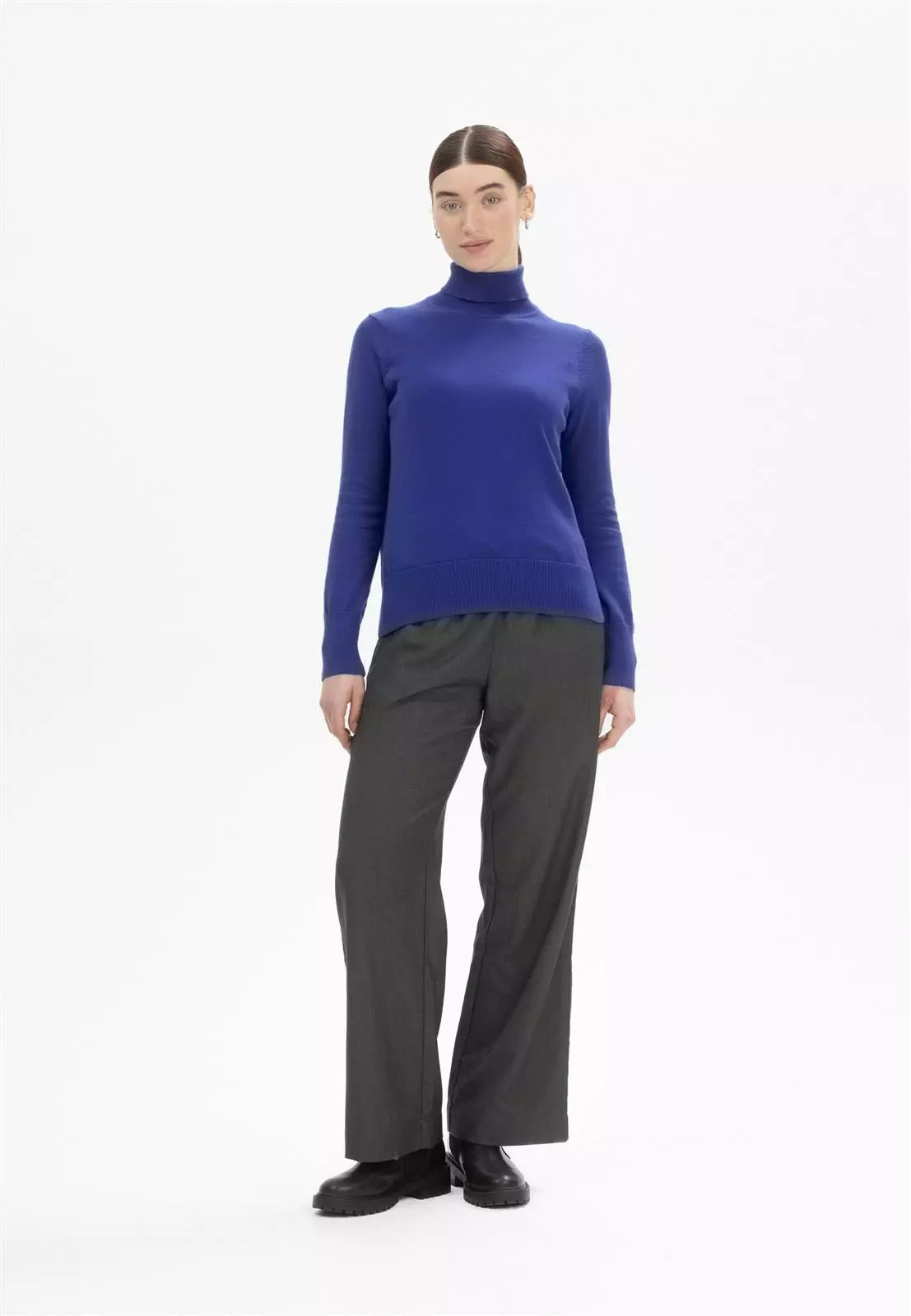 Rollkragen-Pullover Modell: Mayura GOTS