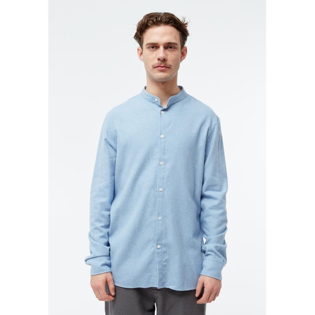 Flanell Stehkragenhemd Modell: Wes