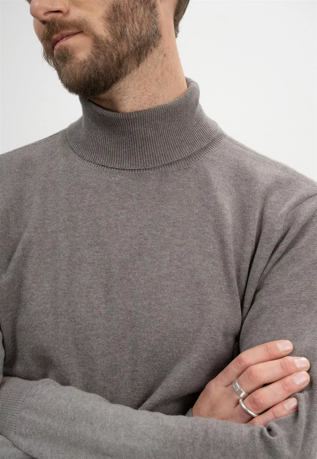 Rollkragen Pullover Modell: Kanja GOTS