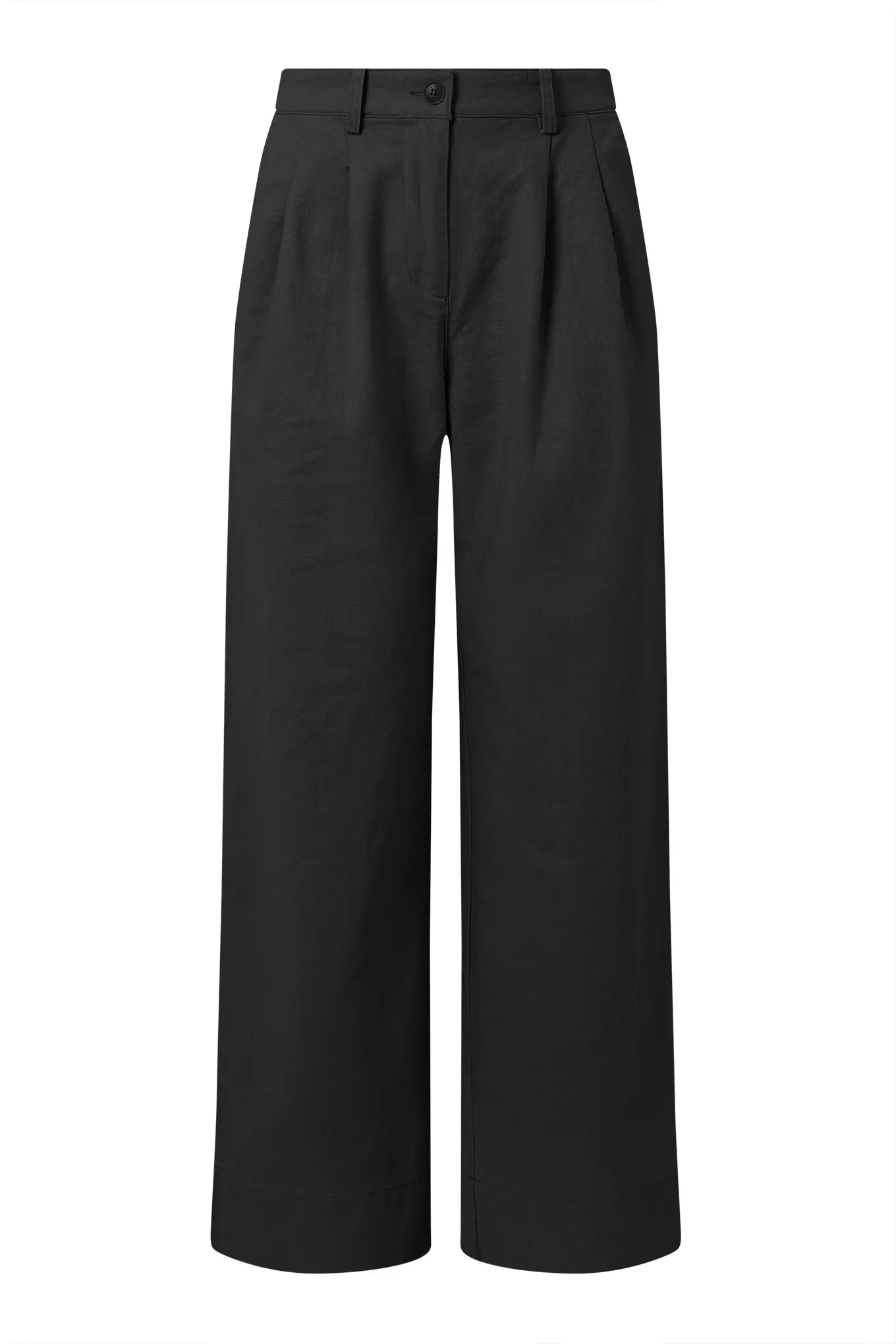 C1-OCL-37 LION TROUSER BLACK.jpg Leinen-Hose Modell: Lion