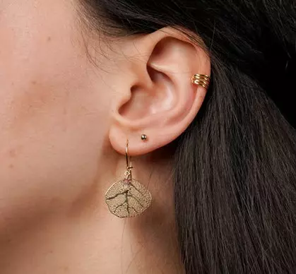 Coral_Leaf_V_model Ohrringe Modell: Coral Leaf