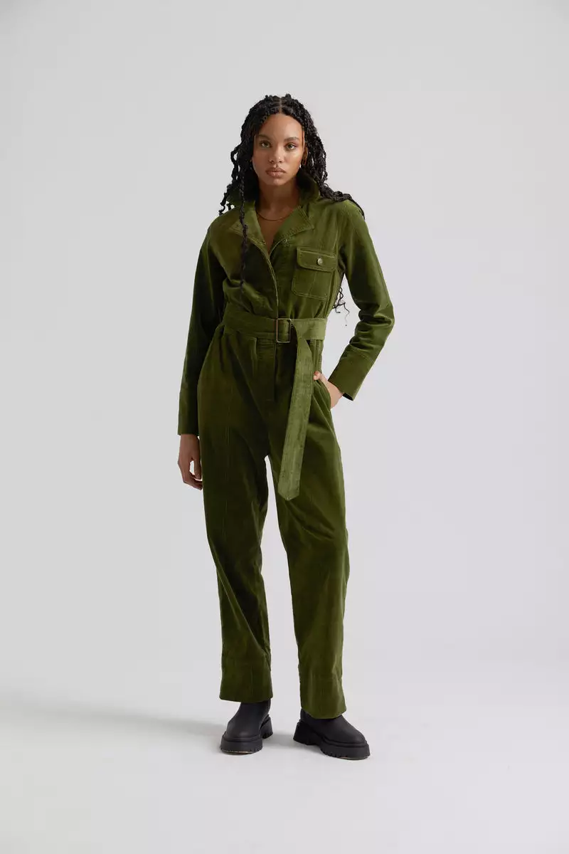 Cord Jumpsuit Relaxed Fit Modell: Electra