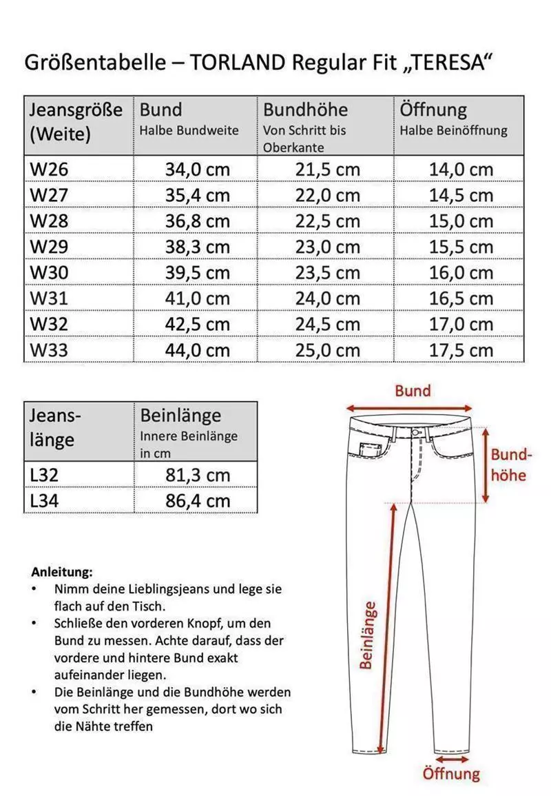 Jeans Slim Fit Modell: Teresa