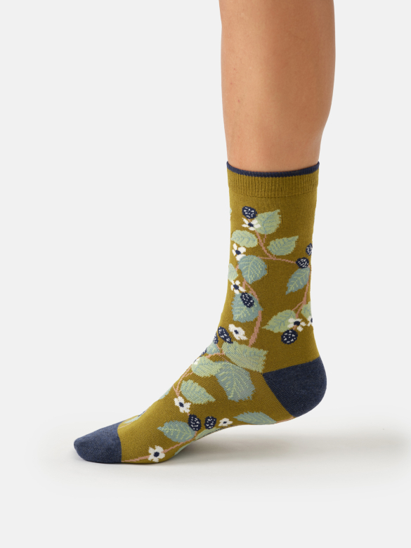 Socken Modell: Blackberry Bramle
