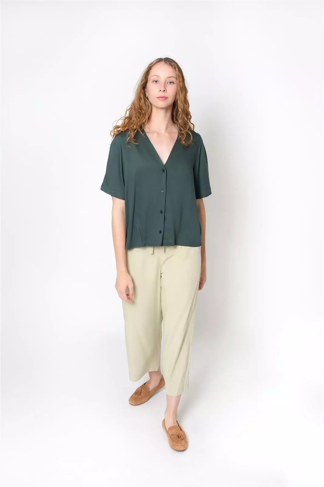 Kurzarm Bluse Modell: Marlu