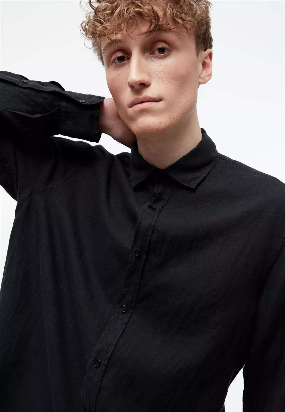 Leinen Hemd Modell: John
