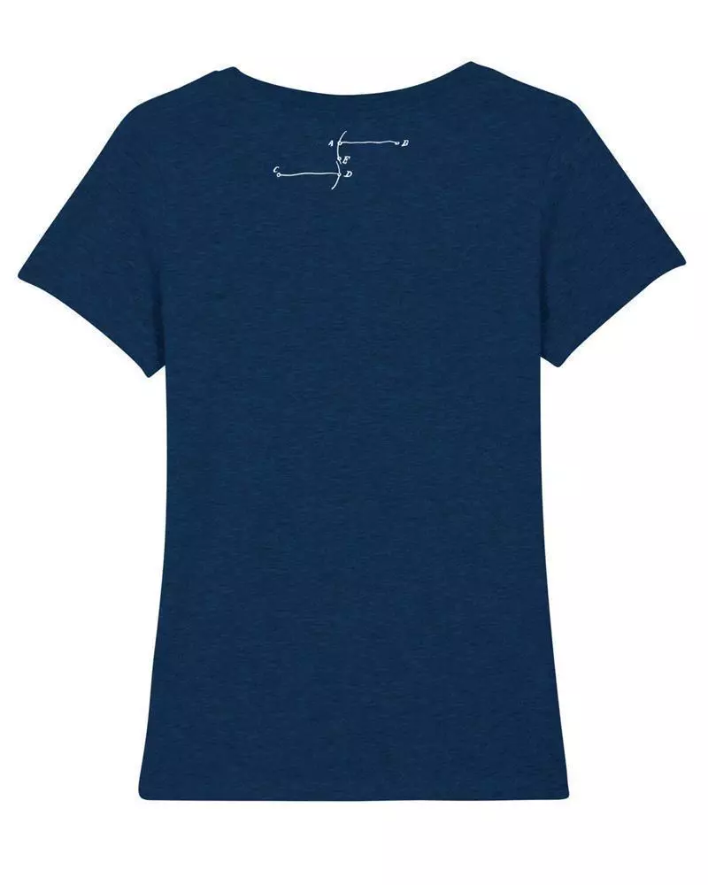 Ing1 Back Expresser Black Heather Blue Maschinenbau T-Shirt Dampfmaschine