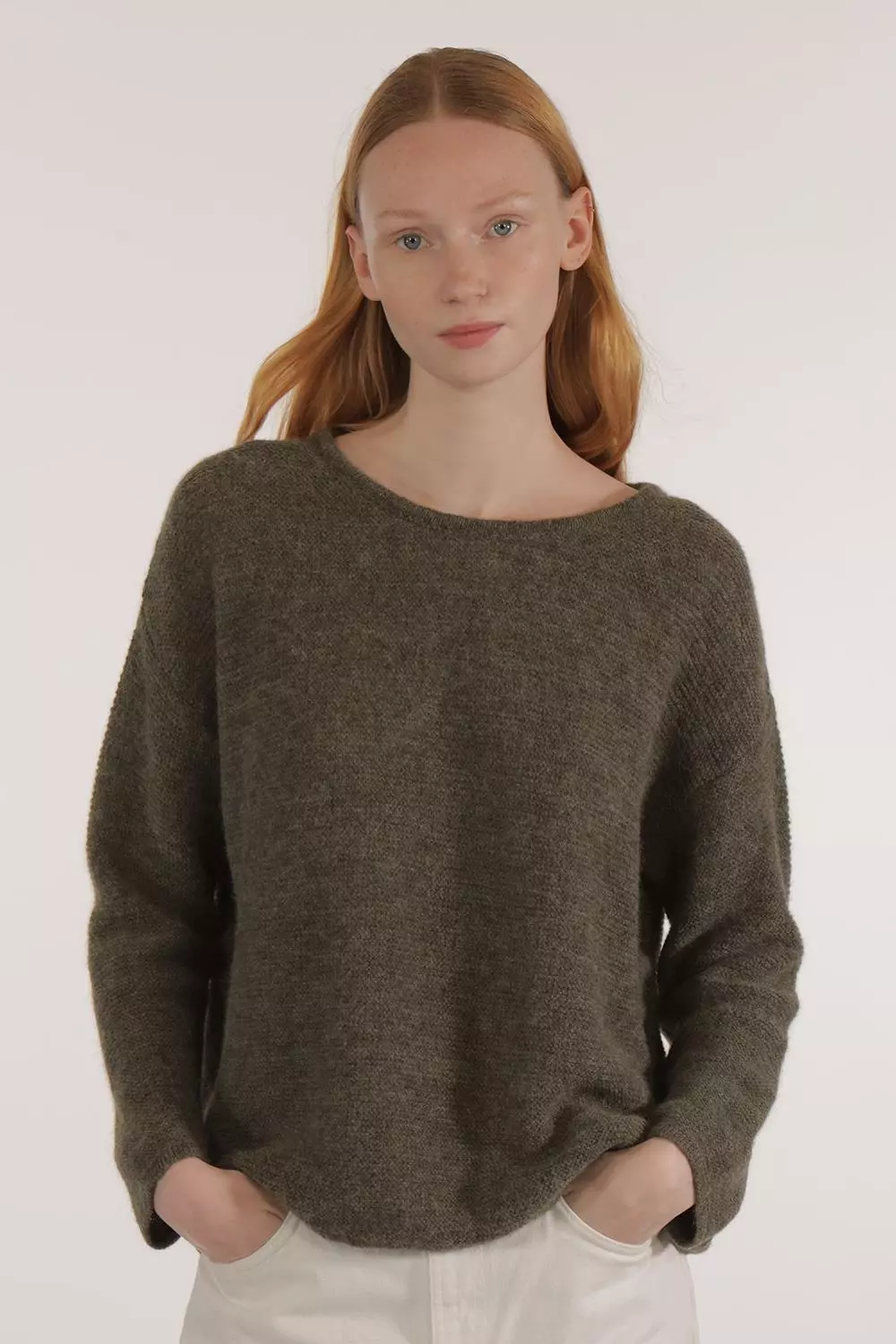 Alpaka Strickpullover Modell: Ima