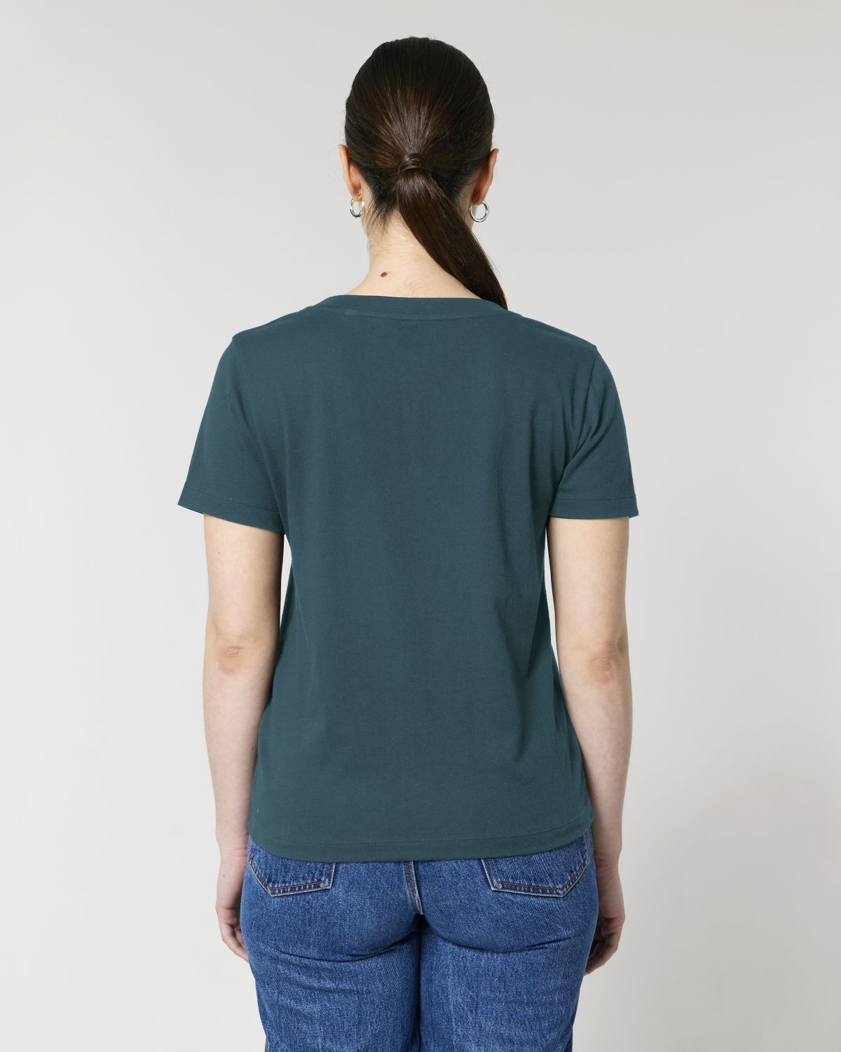 SBM5_STTW176_C702 V-Neck T-Shirt Modell: Island