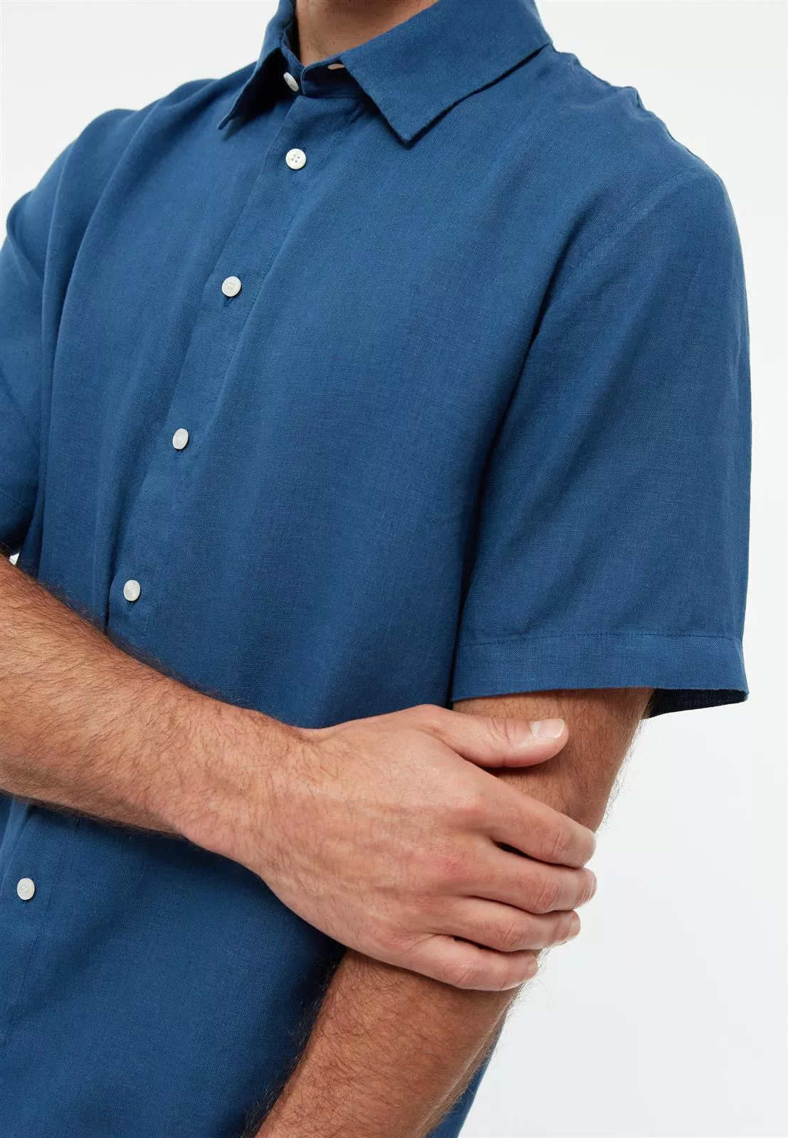 Leinen Kurzarmhemd Modell: Koda