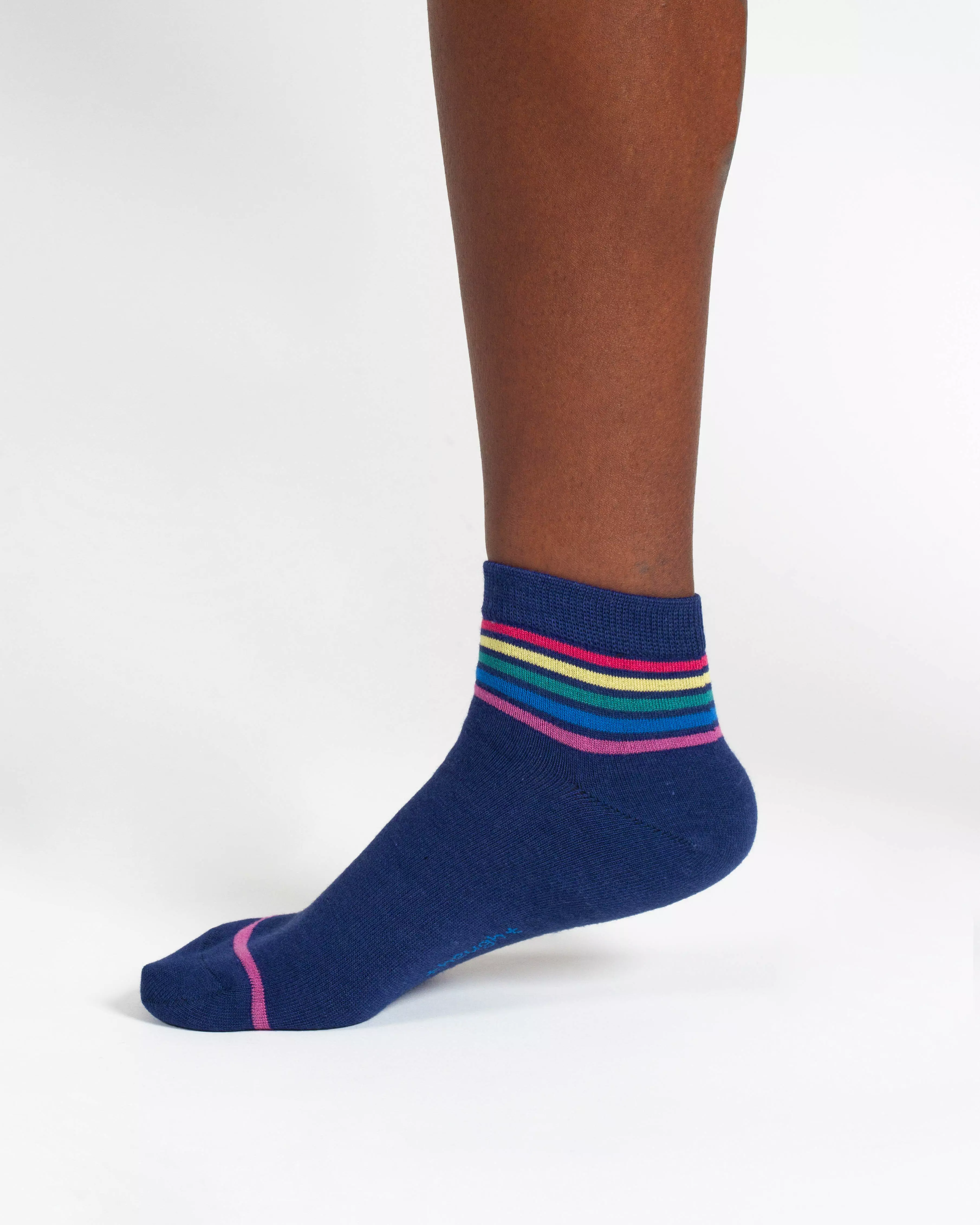 Socken Modell: Rainbow Stripes