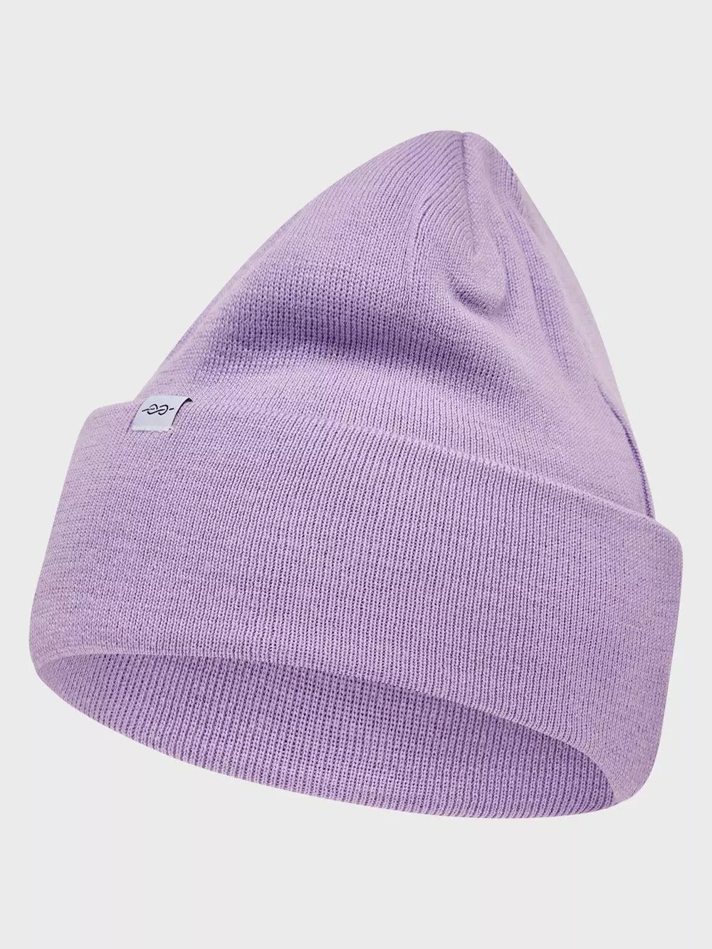 Fine Rib Beanie Merinowolle