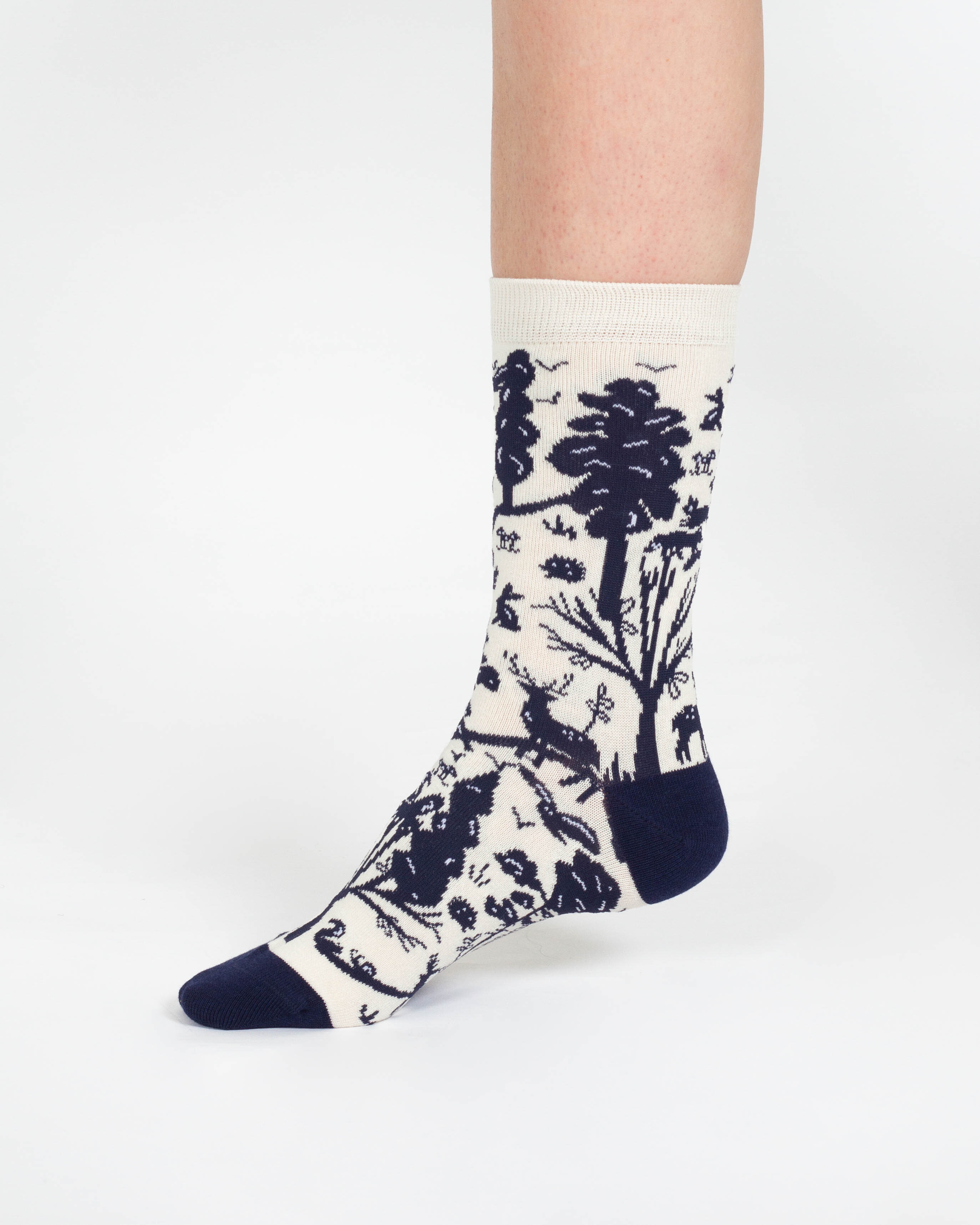 Socken Modell: Woodland