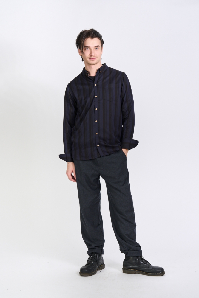 Gestreiftes Hemd aus Tencel Modell: Ben