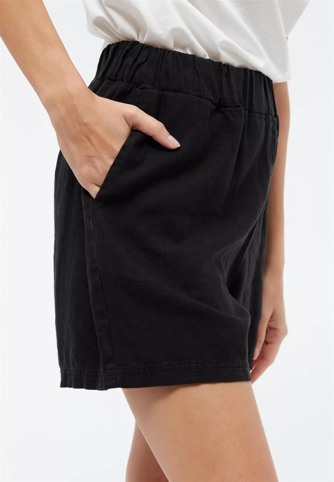 Leinen Shorts Modell: Clementine