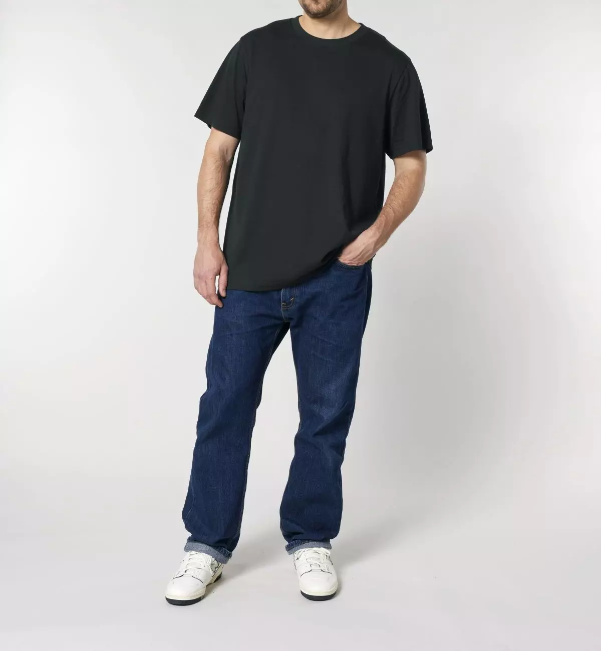 SFM0_STTU171_C002 Loose-Fit T-Shirt Modell: Spades