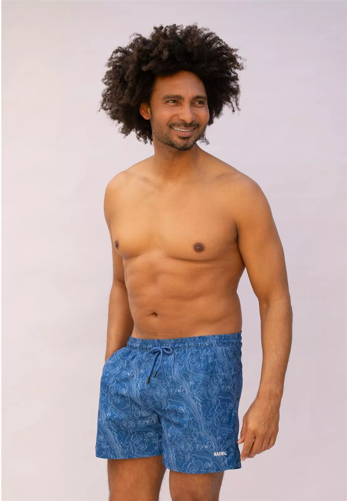 Nachhaltige Badehose mit Print