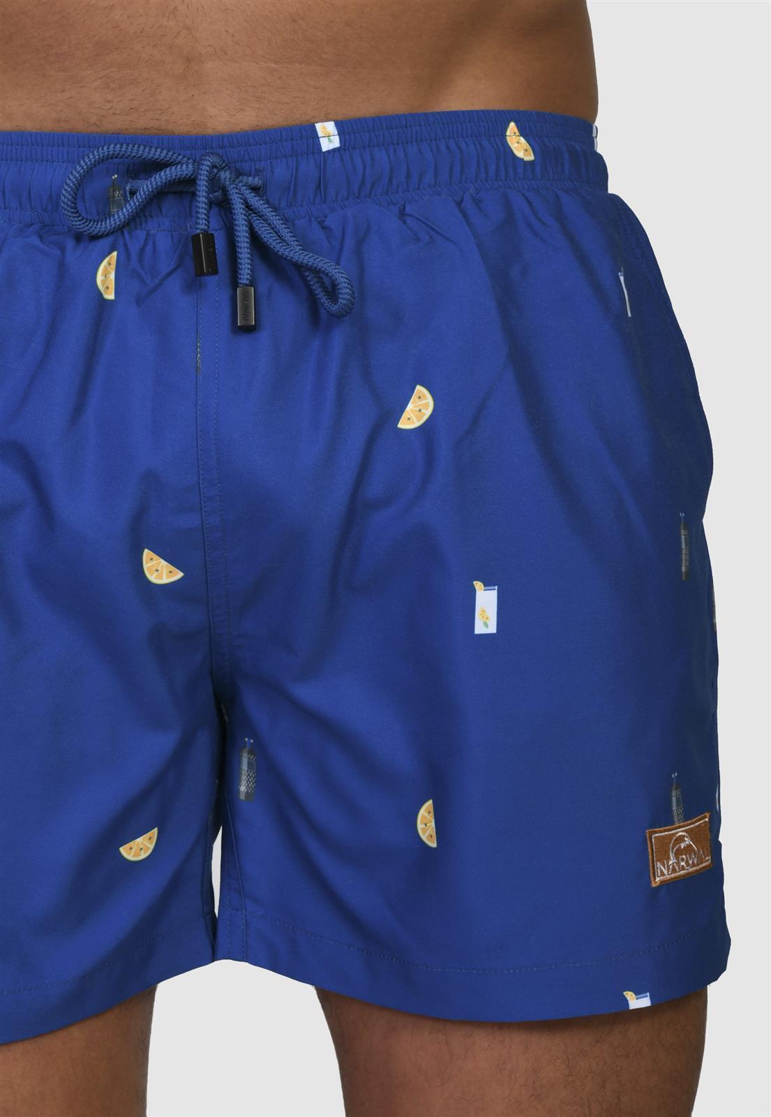 Nachhaltige Badehose mit Print