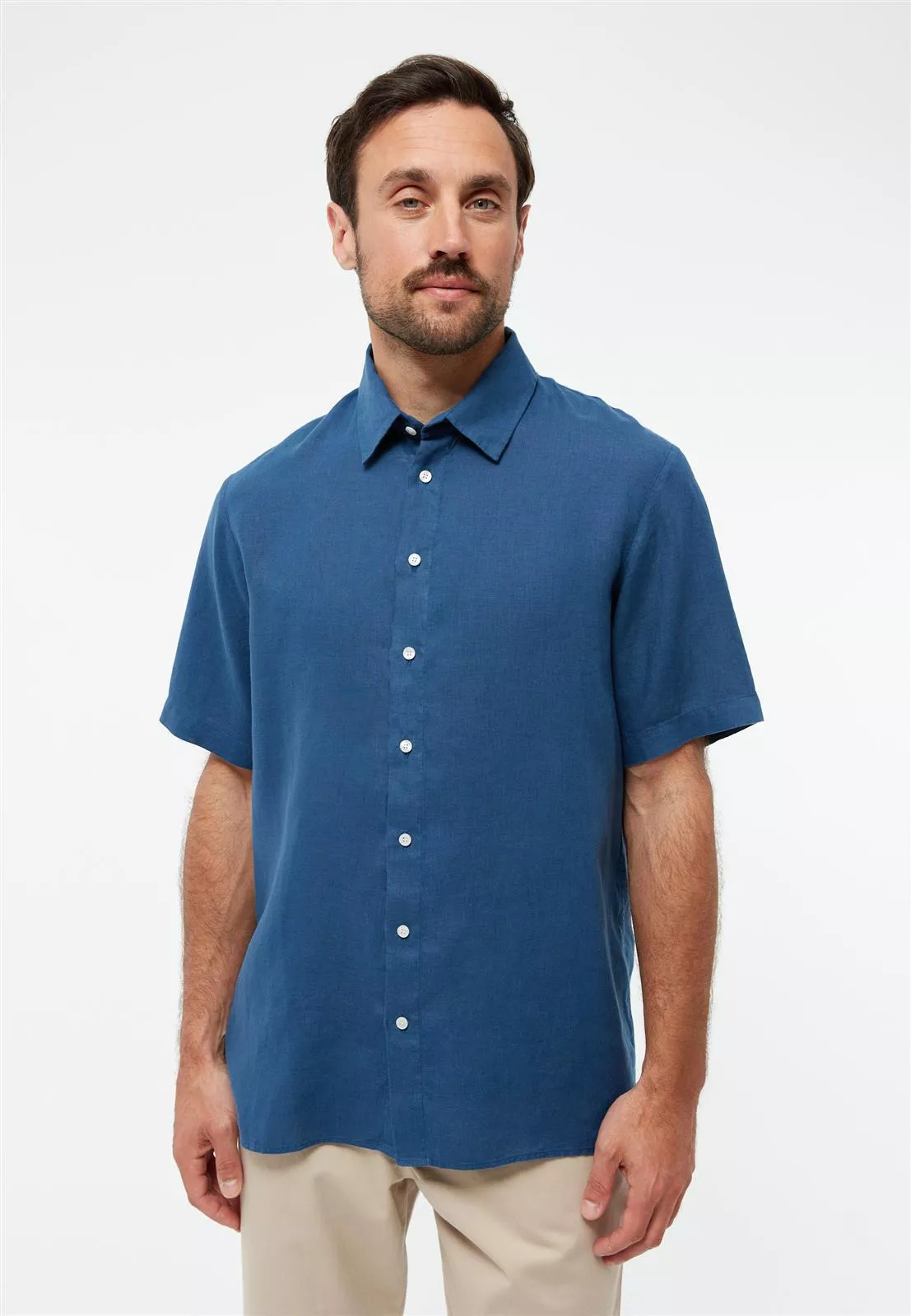 Leinen Kurzarmhemd Modell: Koda